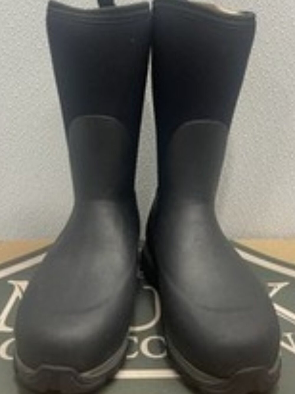Muck Boots Men’s Black Waterproof Boots 13